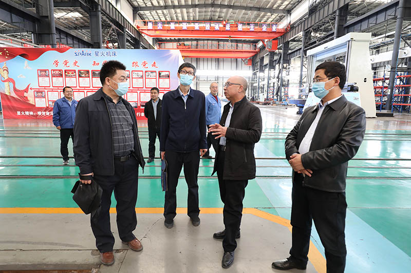 甘肅省工信廳肯定星火機床公司“一帶一路”拓展平臺企業(yè)作用