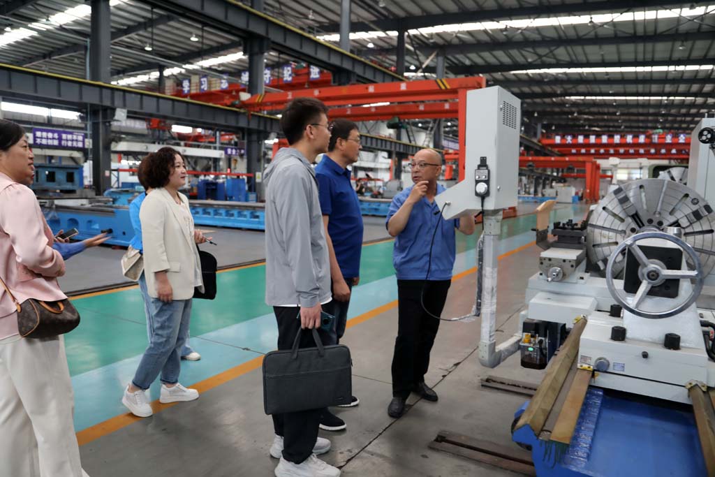 省工信院 省冶金工會相關部門領導來星火公司調研